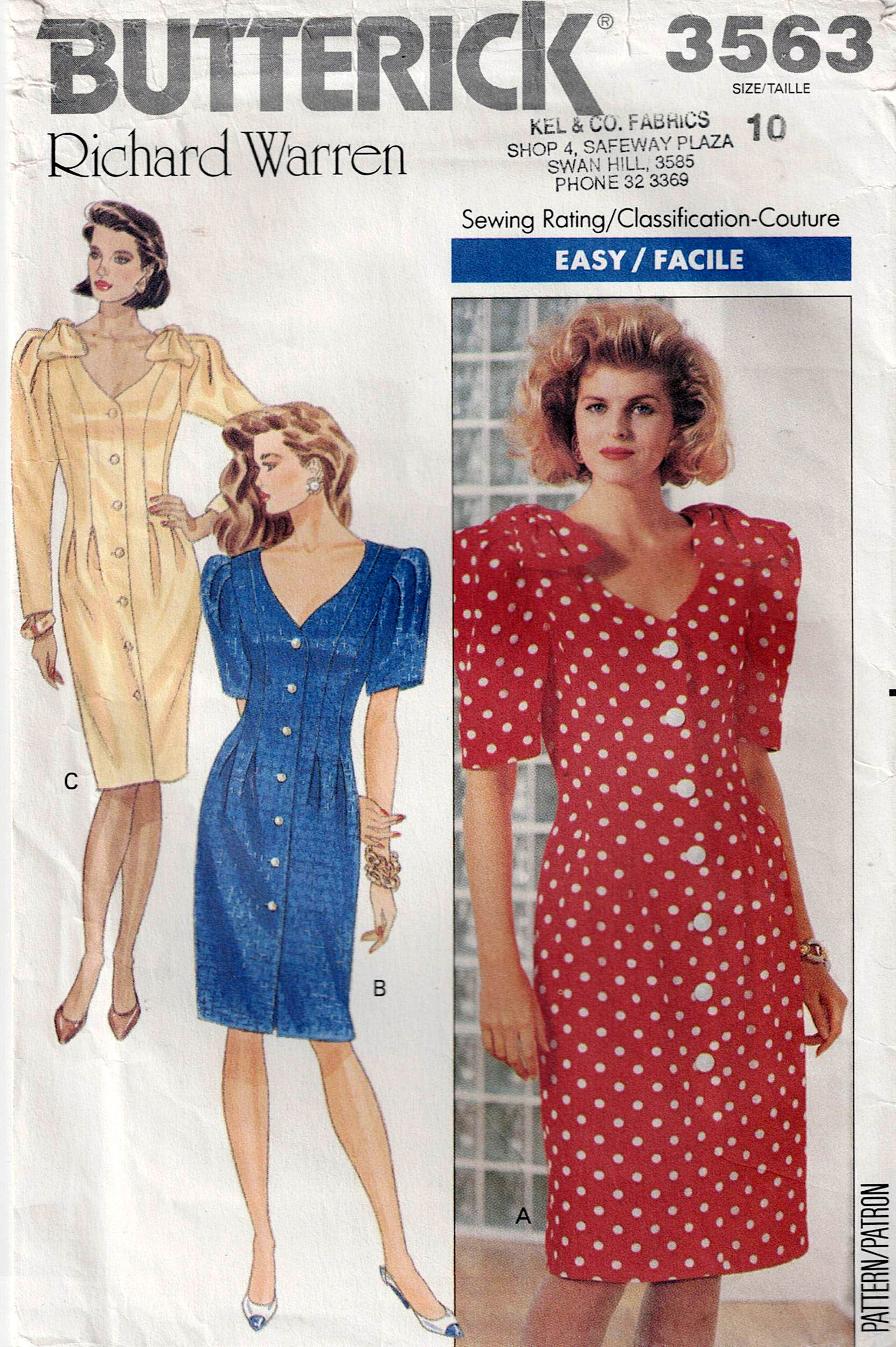 Butterick 3563