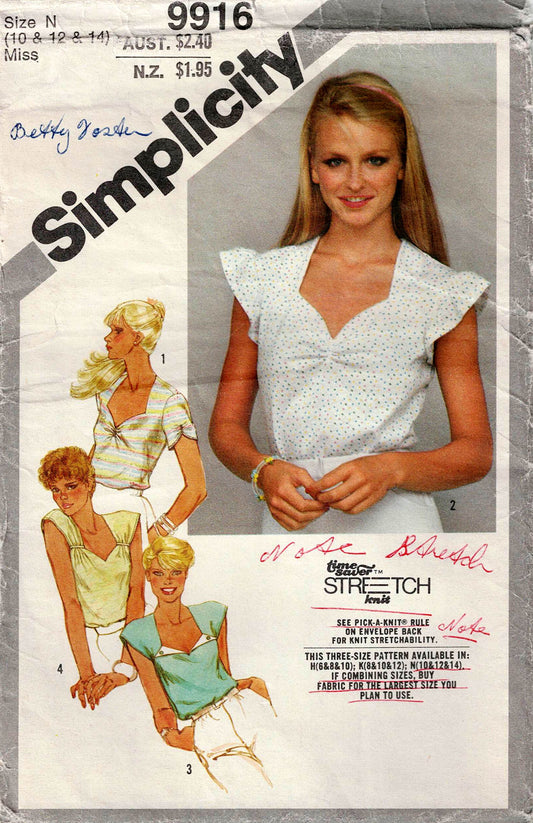 Simplicity 9916 