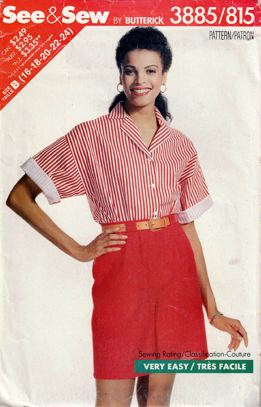 Butterick See &amp; Sew 3885