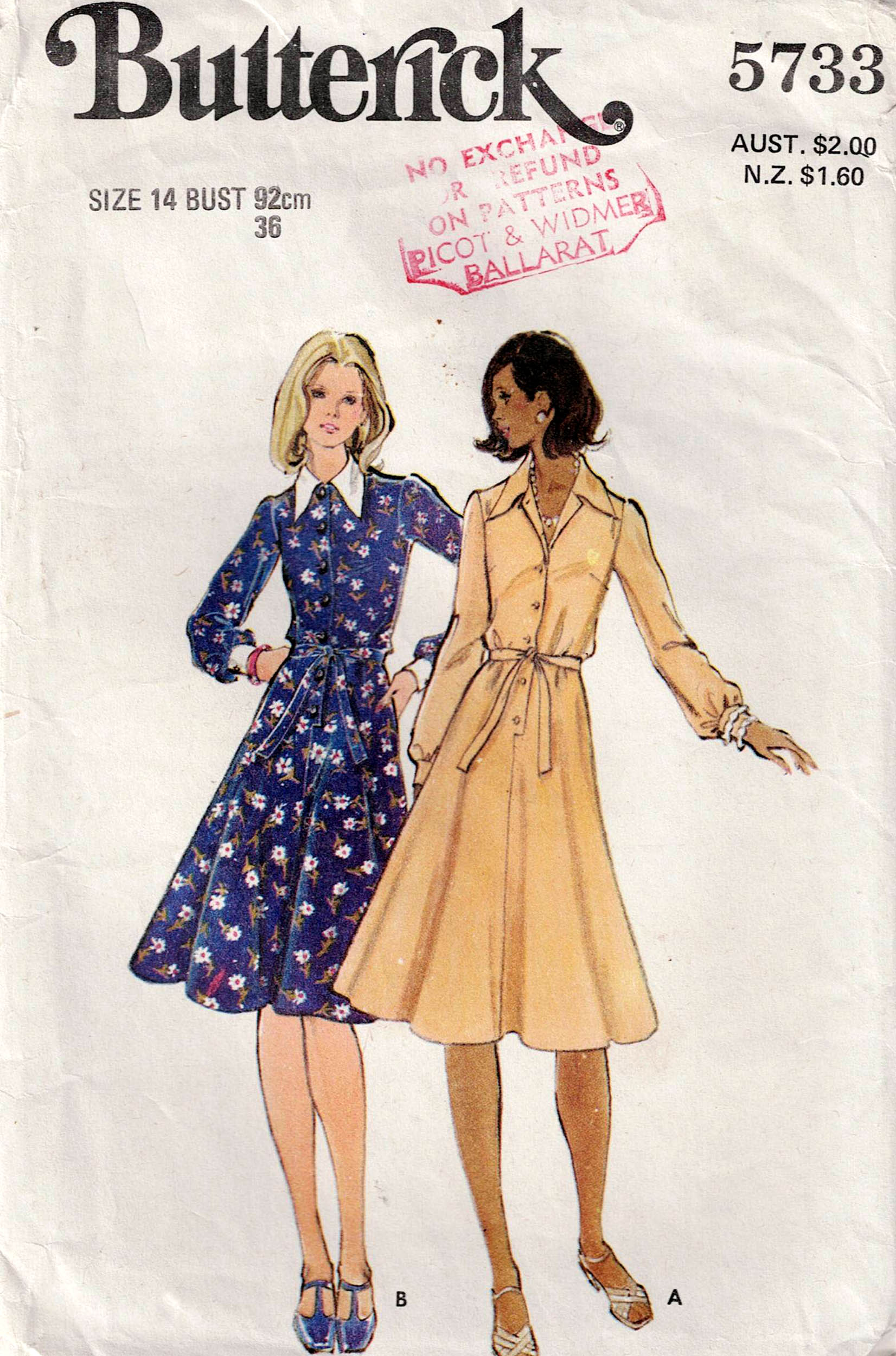 butterick 5733