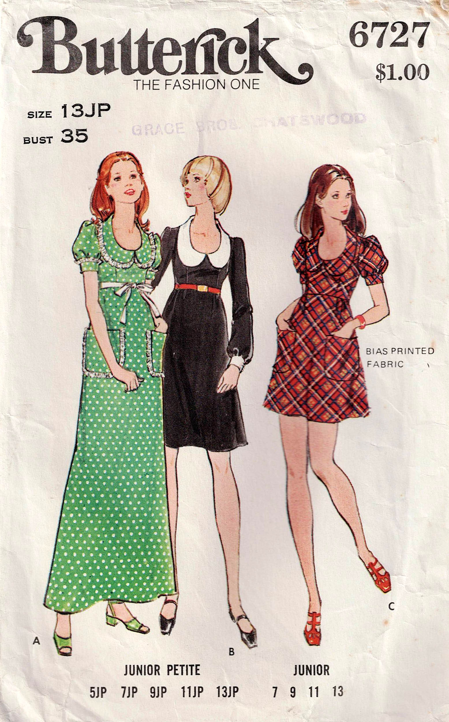 Butterick 6727