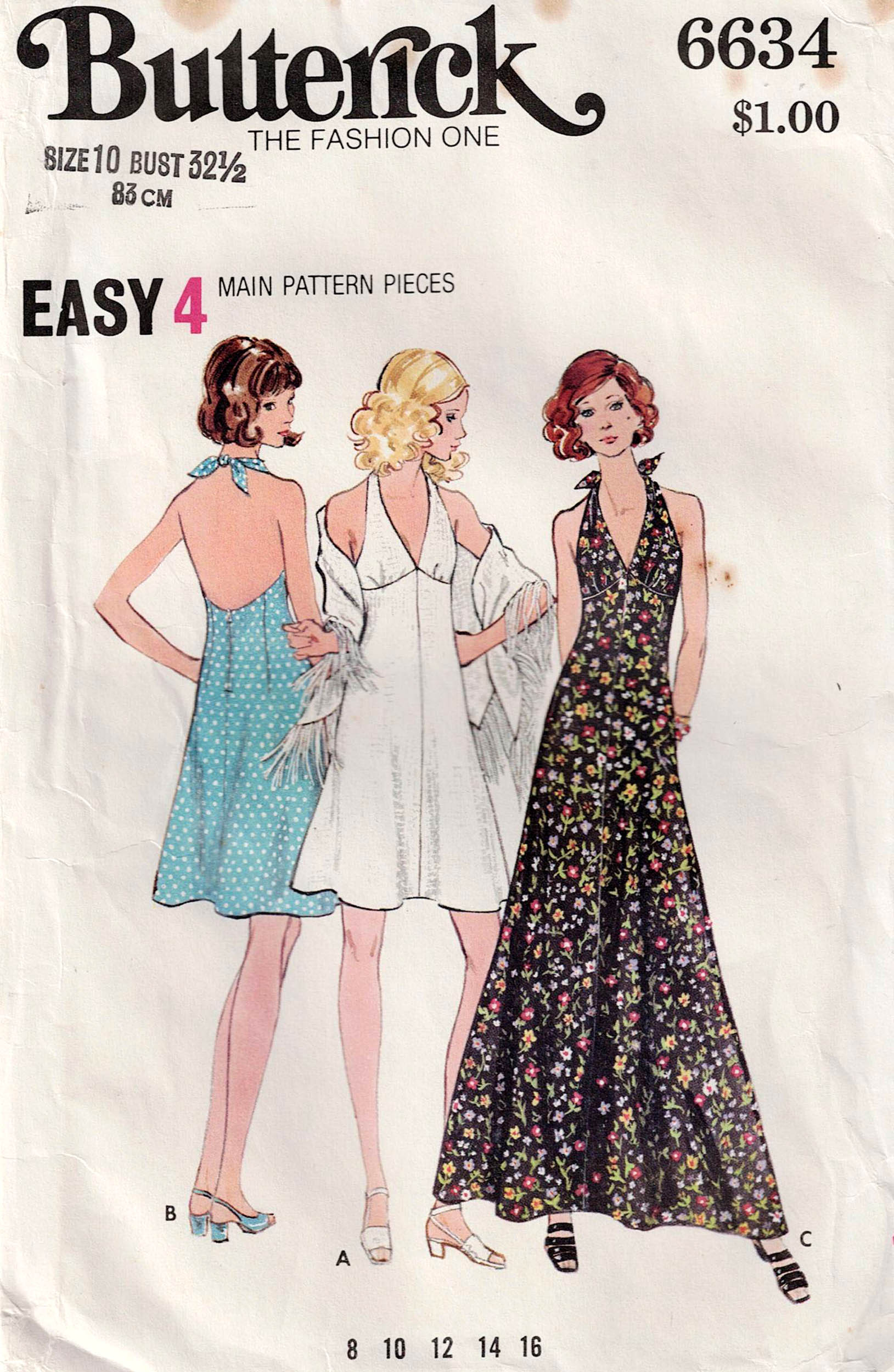 butterick 6634