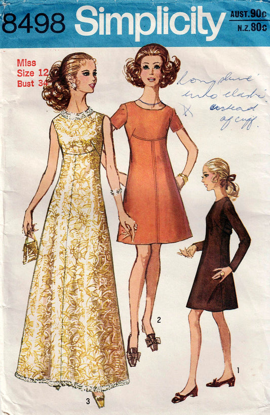 Simplicity 8498