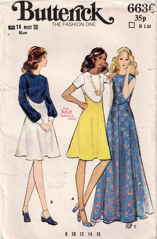 Butterick 6636 