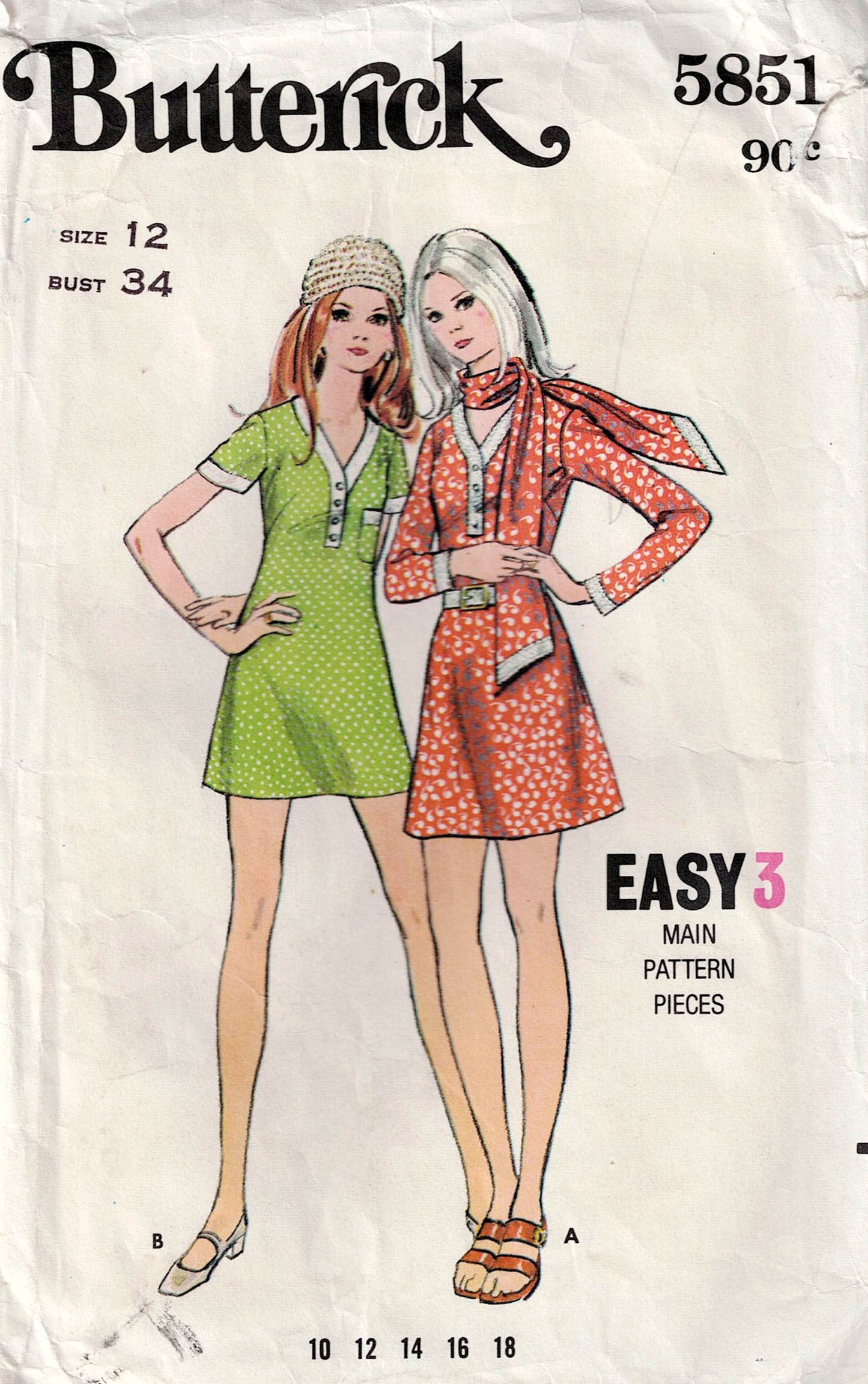 butterick 5851