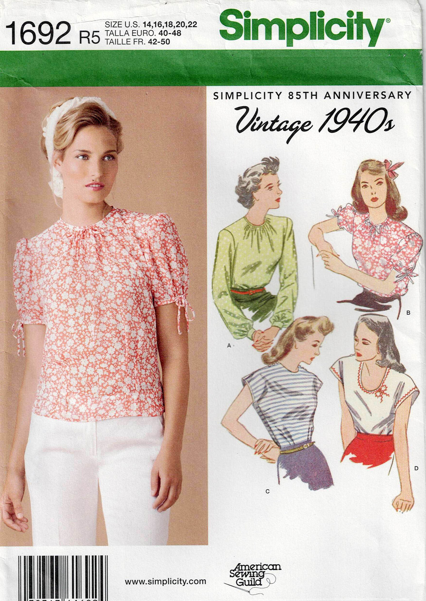 Simplicity 1692