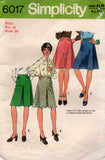 simplicity 6017 70s skirts