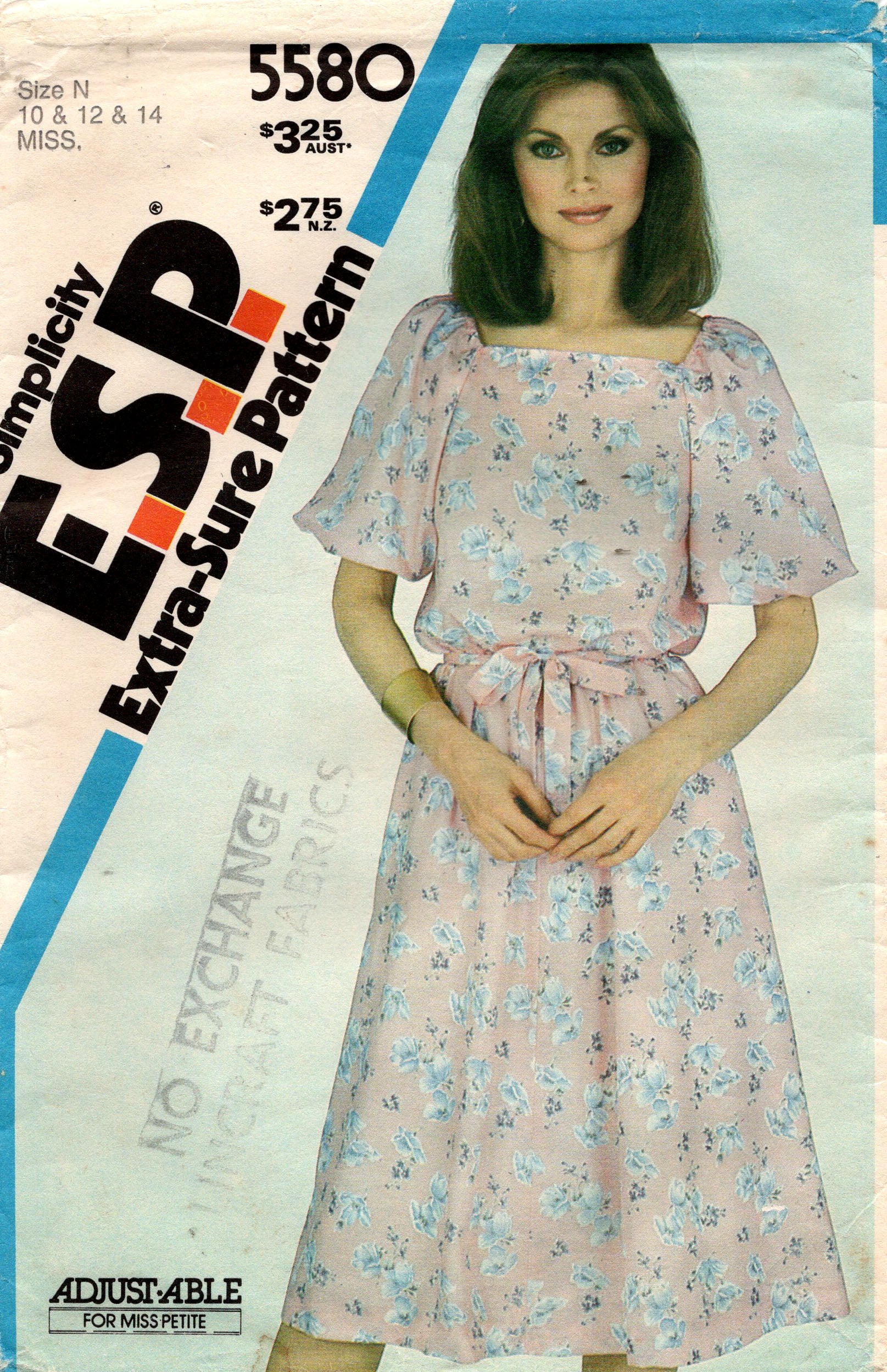 simplicity 5580