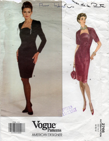 Vogue V9155 Womens Tapered Pants Out Of Print Sewing Pattern Size 12 