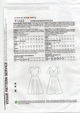Vogue American Designer 1422 TRACY REESE Womens Lined Dress with Underskirt Out Of Print Sewing Pattern Size 14 - 22 UNCUT Factory Folded