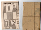 Butterick 4510 Womens Sheath Dress Overskirt & Stole 1980s Vintage Sewing Pattern Size 6 - 10 UNCUT Factory Folded
