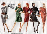 Vogue Basic Design 2104 Womens Dress Top Skirt & Culottes 1980s Vintage Sewing Pattern Size 8 - 12 UNCUT Factory Folded