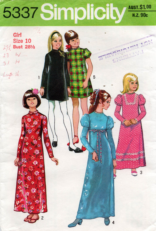 simplicity 5337