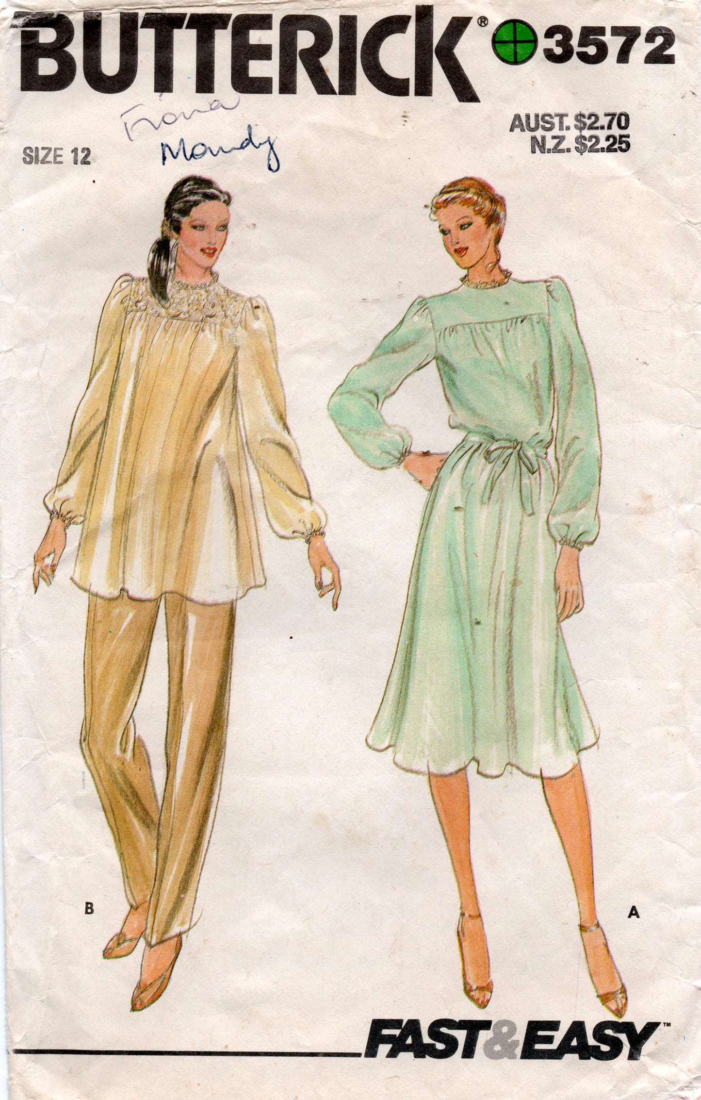 butterick 3572