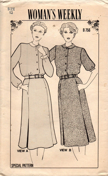 Woman's Weekly 70s shirtdress