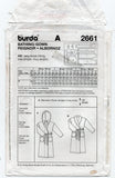 Burda 2661 Boys EASY Wrap Robe Dressing Gown OOP Sewing Pattern Size 9 - 14 UNCUT Factory Folds