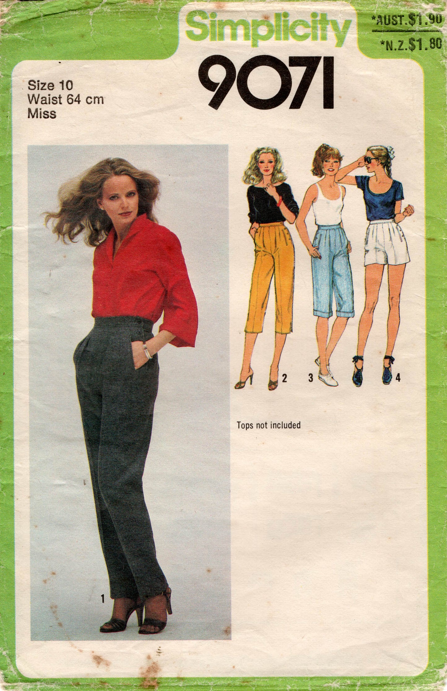 simplicity 9071 80s pants