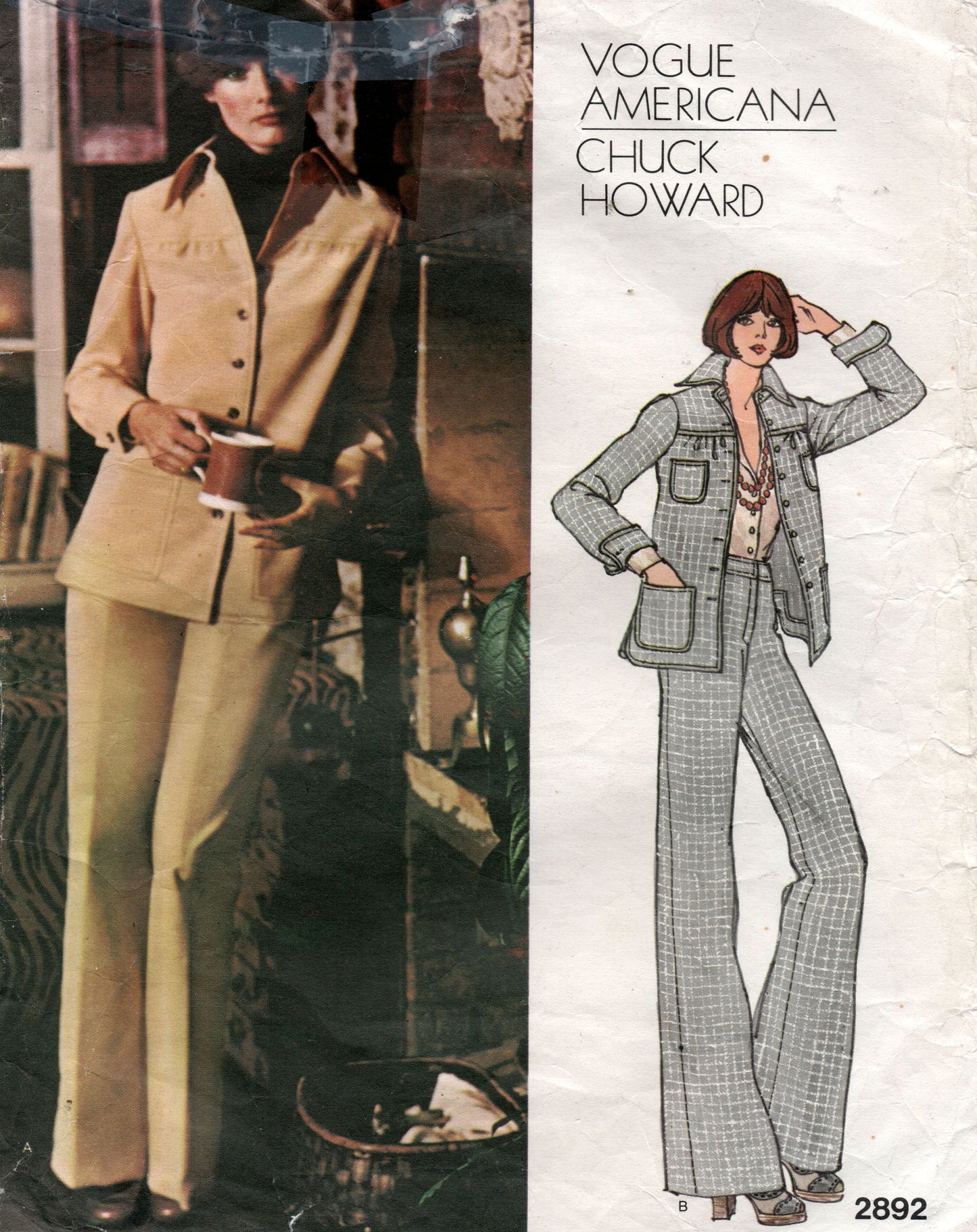 vogue 2892 chuck howard 70s