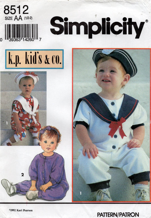 simplicity 8512 sailor suit