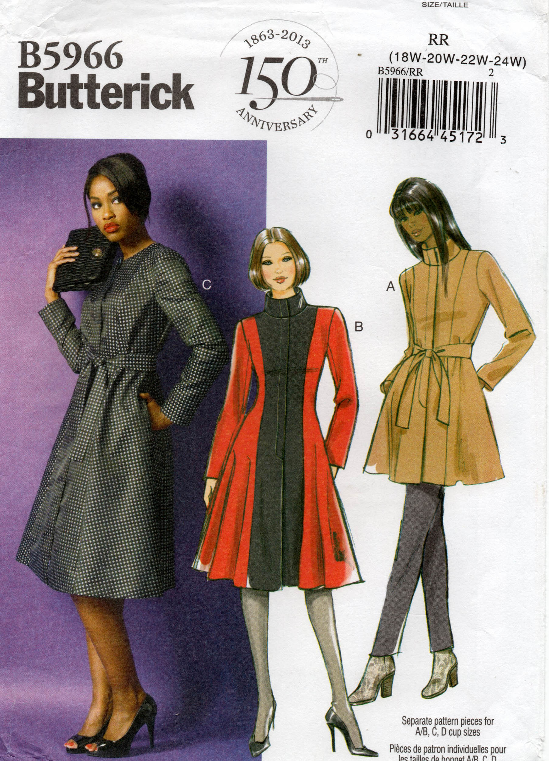 butterick 5966 coat