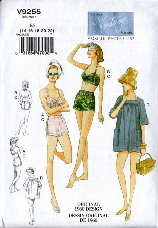 vogue 9255 swimsuits
