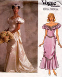 Vogue 1828 wedding dress