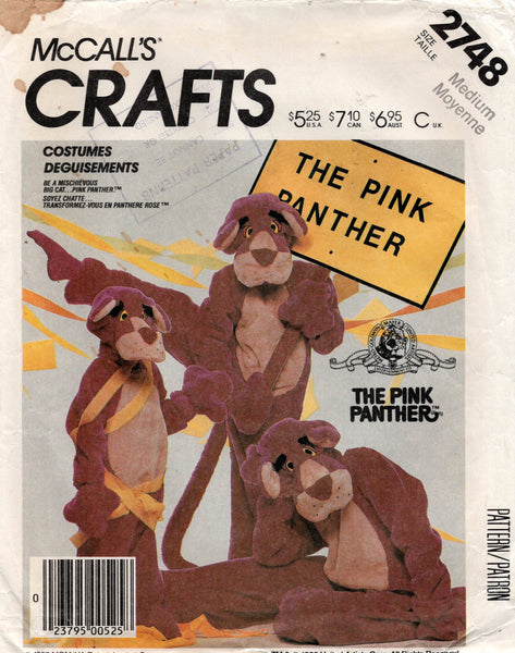 McCall's 2748 pink panther costume