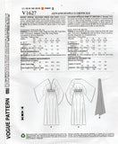 Vogue American Designer V1627 ZANDRA RHODES Womens Evening Kimono Dress & Sash Sewing Pattern Sizes XS-M or L-XL UNCUT Factory Folded