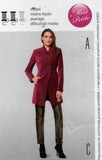 Burda 7027 Womens Coat Jacket & Cigarette Pants Out Of Print Sewing Pattern Size 6 - 18 UNCUT Factory Folded