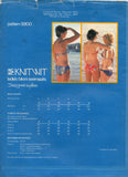Knitwit 5900 Womens Bikinis Retro Swimwear Boob Tube Halter 1970s Vintage Sewing Pattern Sizes 6 - 16 UNCUT Factory Folded Master Pattern