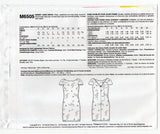 McCall's M6505 Womens Lined Evening Sheath Dress Out Of Print Sewing Pattern Sizes 6 - 14 UNCUT Factory Folded