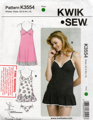 Kwik Sew 4174 Misses' Front-Drape or Banded Tank Tops