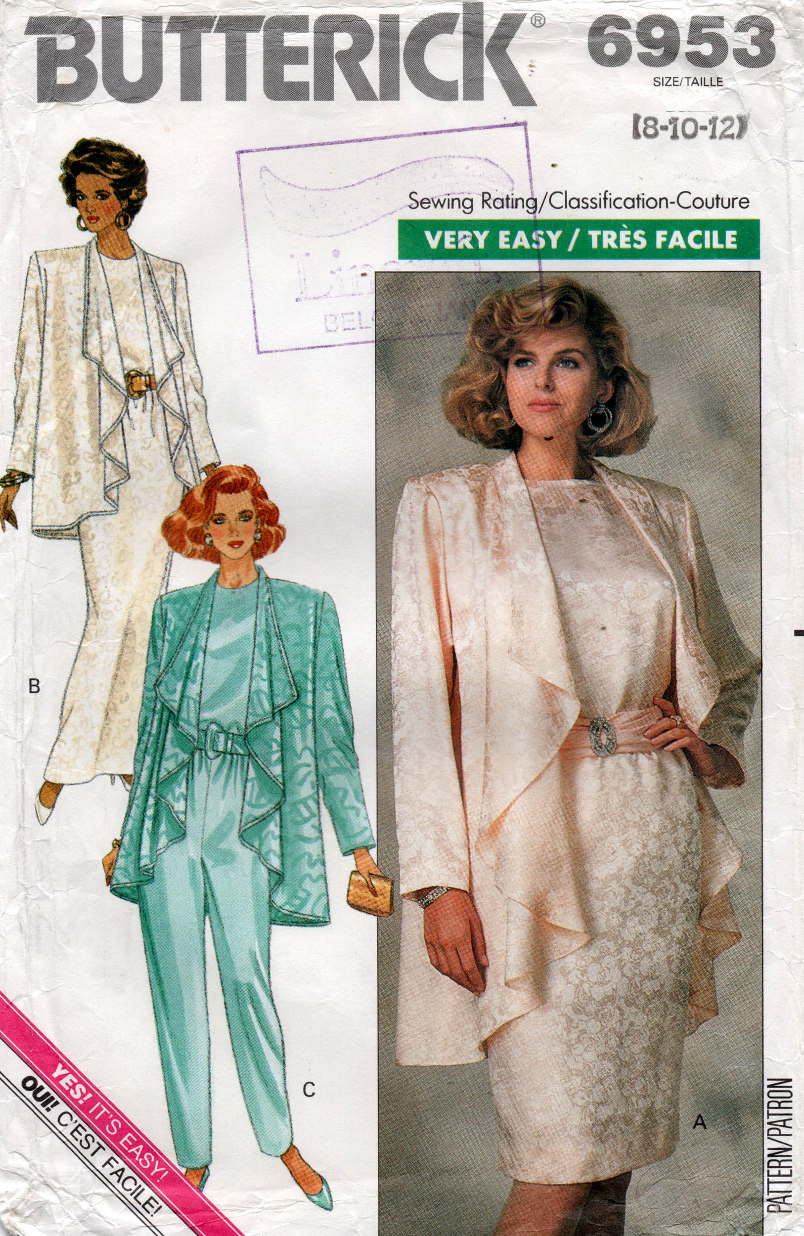 butterick 6953