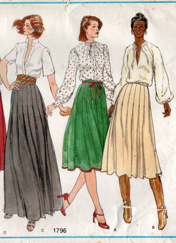 Vogue Basic Design 1796 vintage sewing pattern