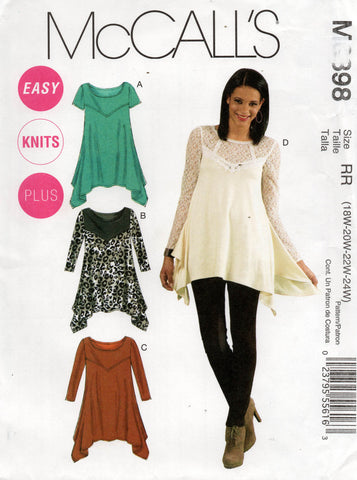 McCall's M6398 sewing pattern