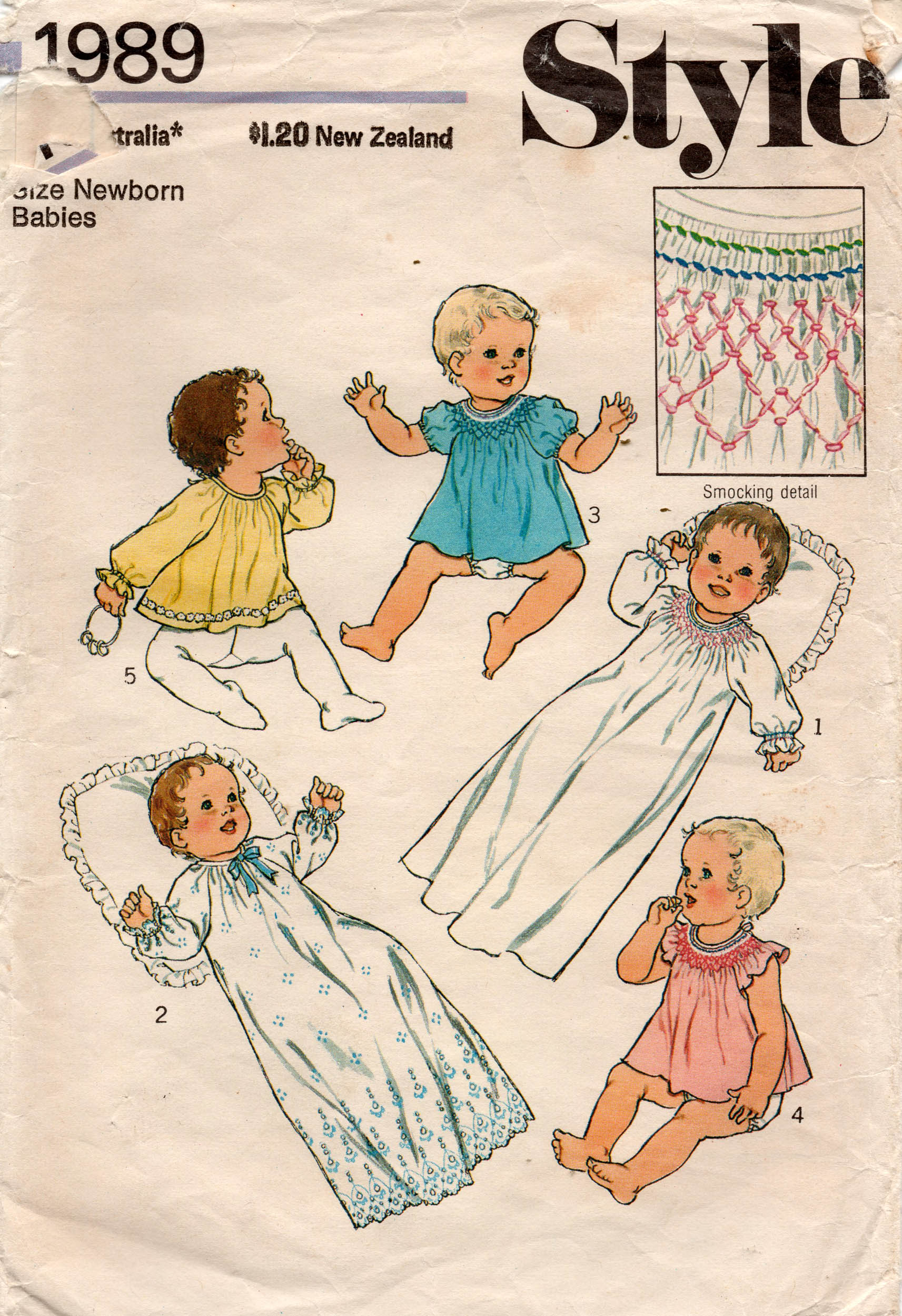 Style 1989 vintage sewing pattern