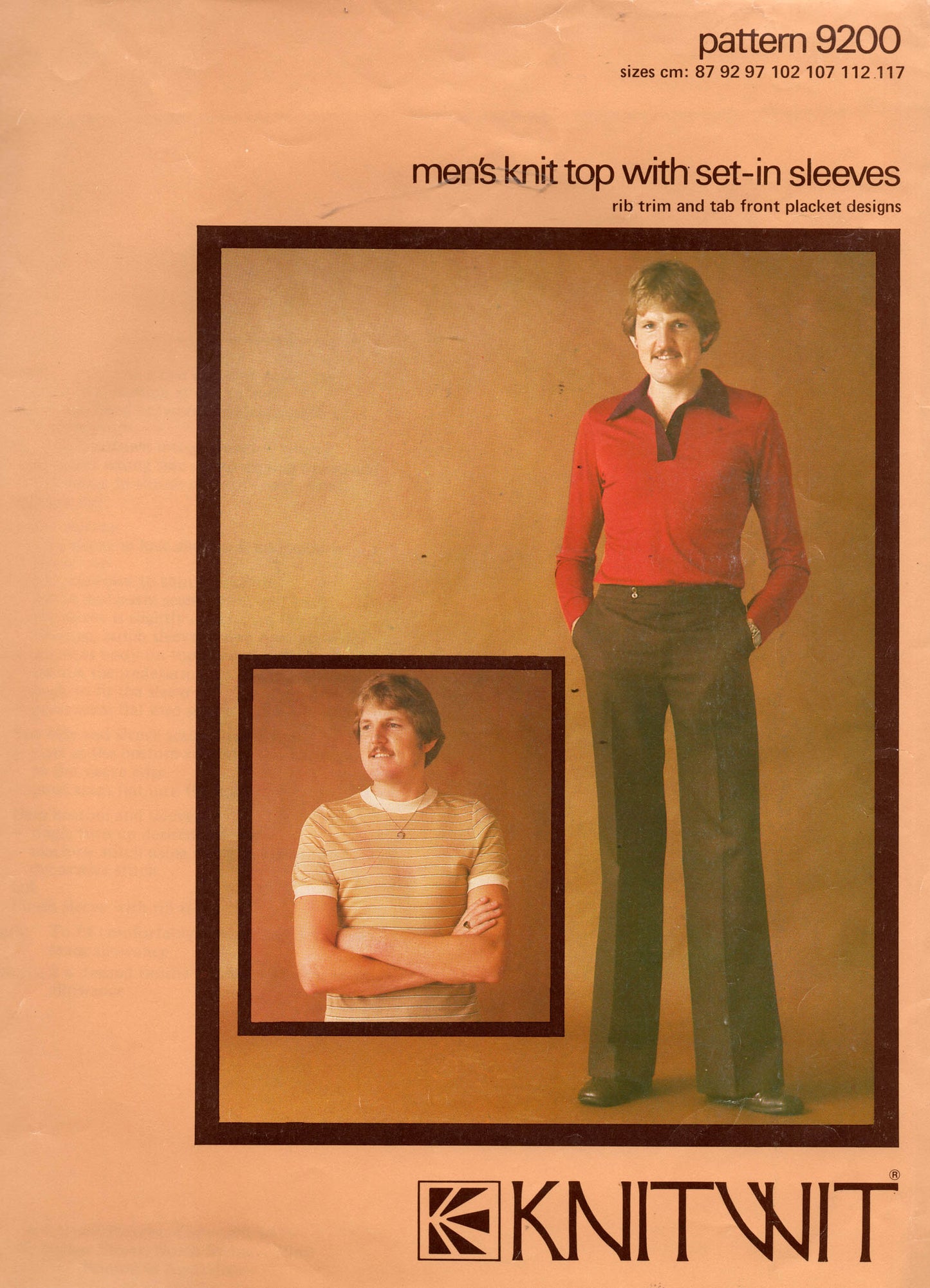 Knitwit 9200 vintage sewing pattern