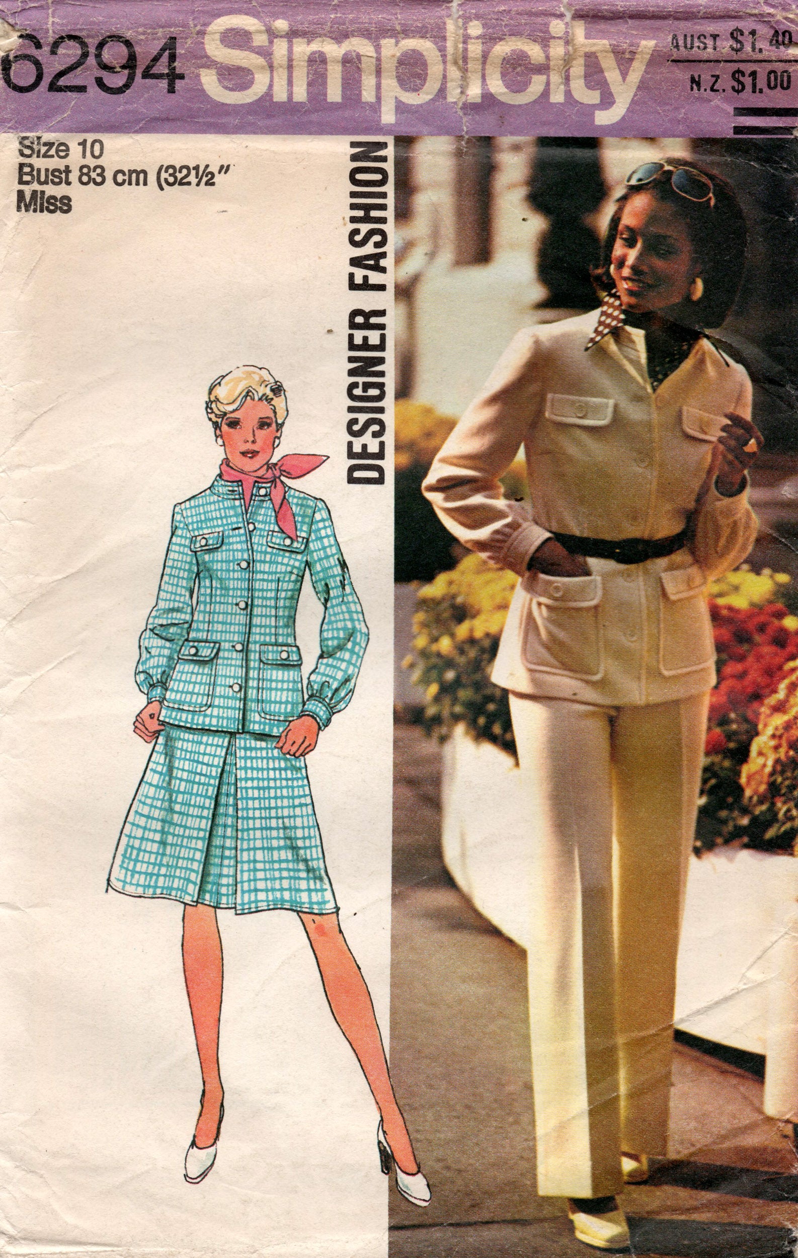 Simplicity 6294 vintage sewing pattern