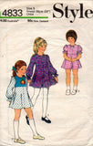 style 4833 toddlers dress 70s