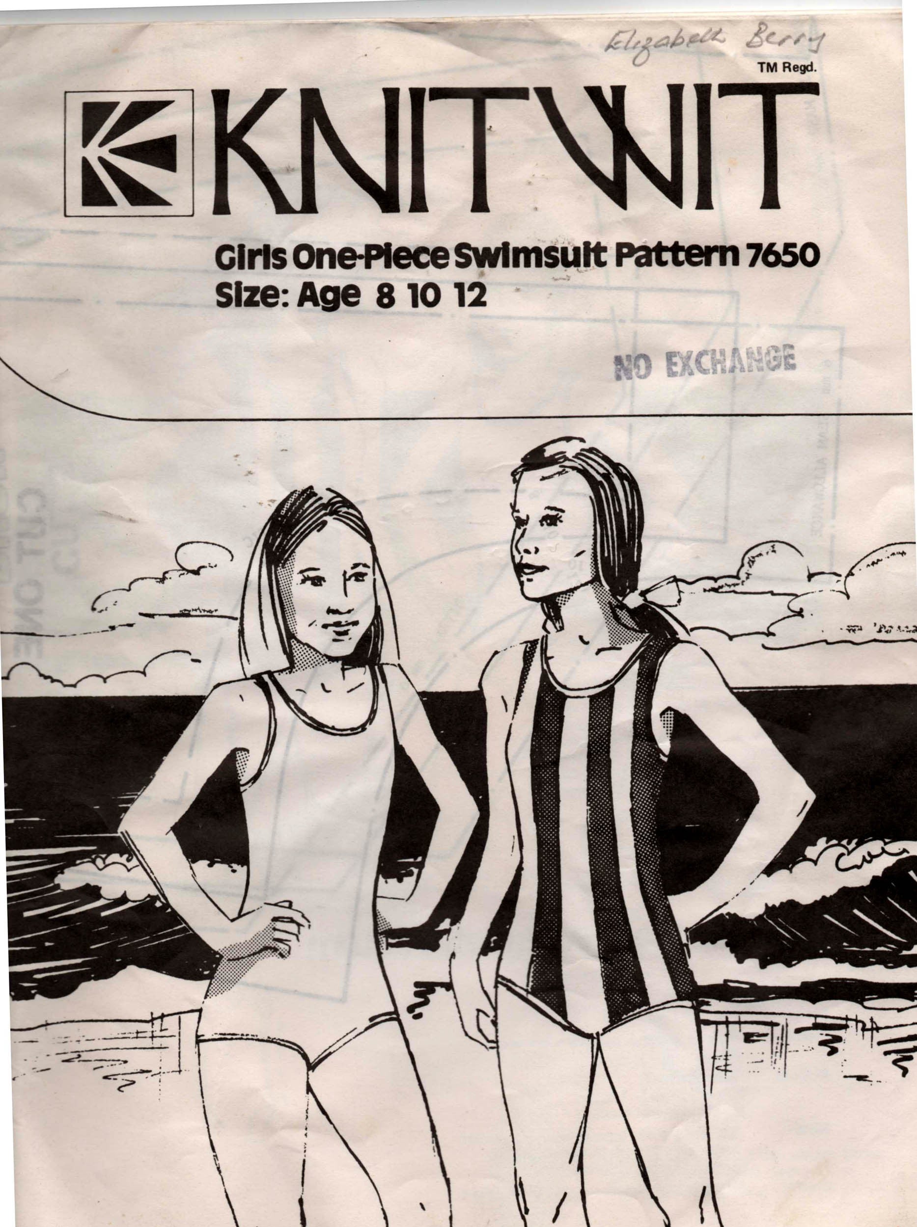 Knitwit 7650 swimsuits